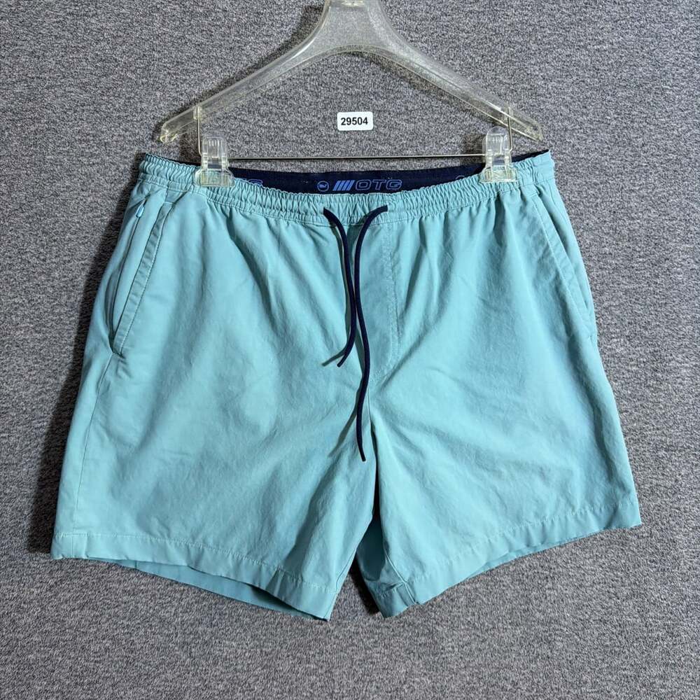 Vineyard Vines Men's Size Large Blue Green OTG On The Go Hybrid Shorts
